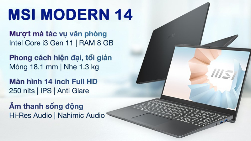 MSI Modern 14 B11MOU (849VN)